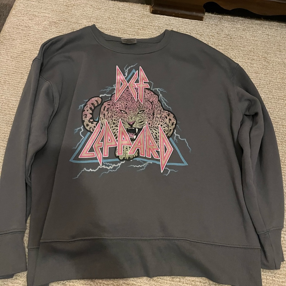 Graphic Women's Sweater - Gray